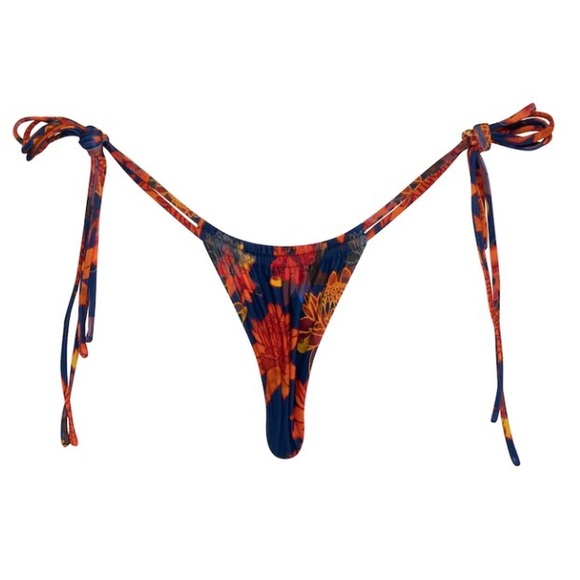 MAOI SWIM Tatiana Bottom in Hawaiiana Print Size Medium - Picture 4 of 7